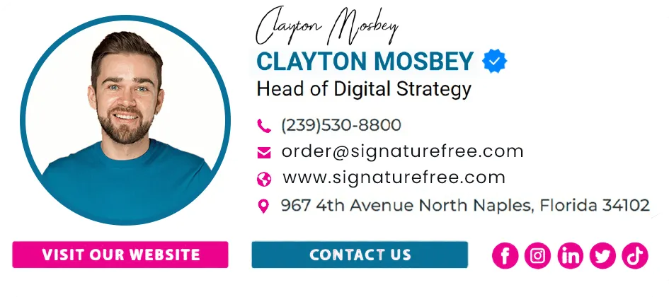 custom email signature